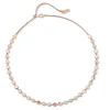 Collier diamant or rose d-vibes mm