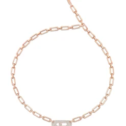 Collier Diamant Or rose My Move