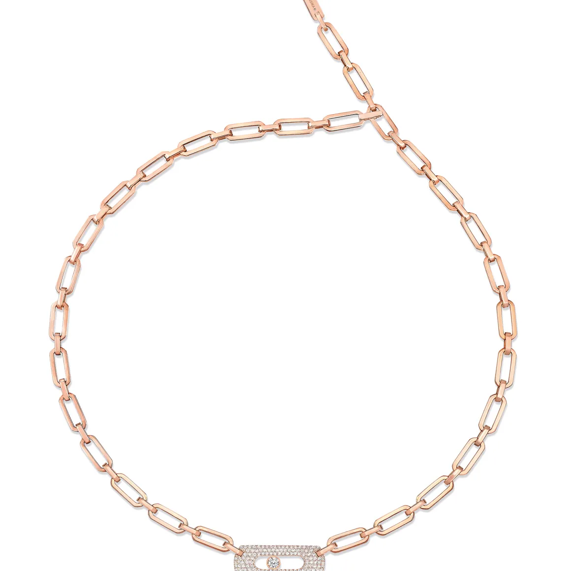 Collier Diamant Or rose My Move