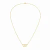 Collier Double Cœurs XS Diamants