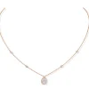 Collier Joy Diamant Or Rose