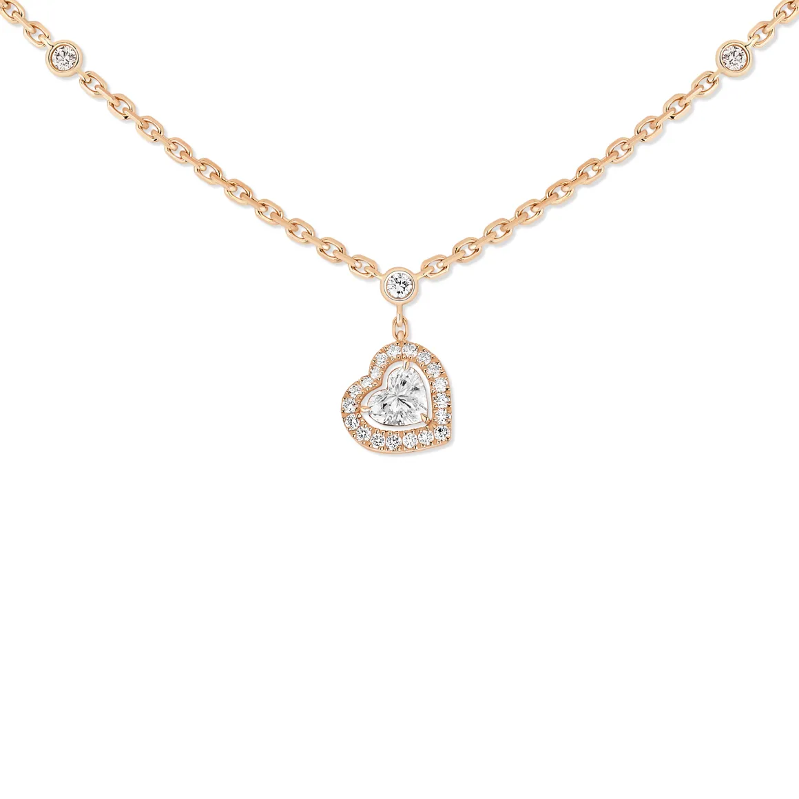 Collier Joy Diamant Or Rose