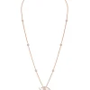 Collier Lucky Eye Diamant Or Rose