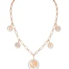 Collier Lucky move Diamant Or Rose