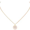 Collier Lucky Move Diamant Or Rose