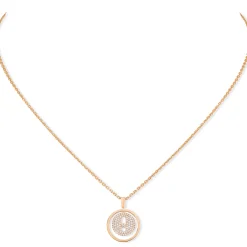 Collier Lucky Move Diamant Or Rose