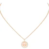 Collier Lucky Move Diamant Or Rose