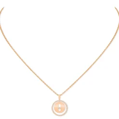 Collier Lucky Move Diamant Or Rose