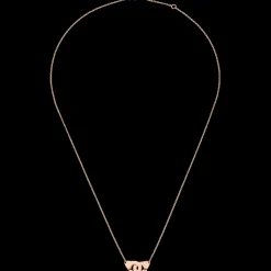 Collier Menottes dinh van R8 or rose
