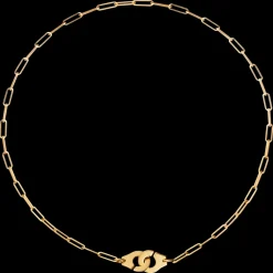 Collier Menottes dinh van R10 or jaune