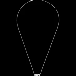 Collier Menottes dinh van R8 or blanc et diamants