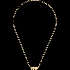 Collier Menottes dinh van R10 or jaune et diamants