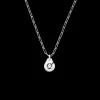 Collier Menottes dinh van R10 or blanc et diamants