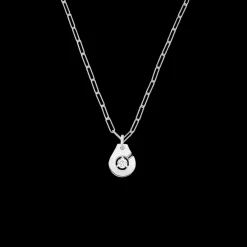 Collier Menottes dinh van R10 or blanc et diamants