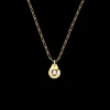 Collier Menottes dinh van R10 or jaune et diamant