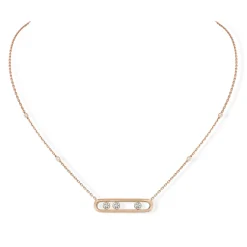Collier Move Classique Diamant Or Rose
