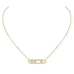 Collier Move Diamant Or Jaune