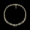 Collier Move Link Pavé Or Jaune