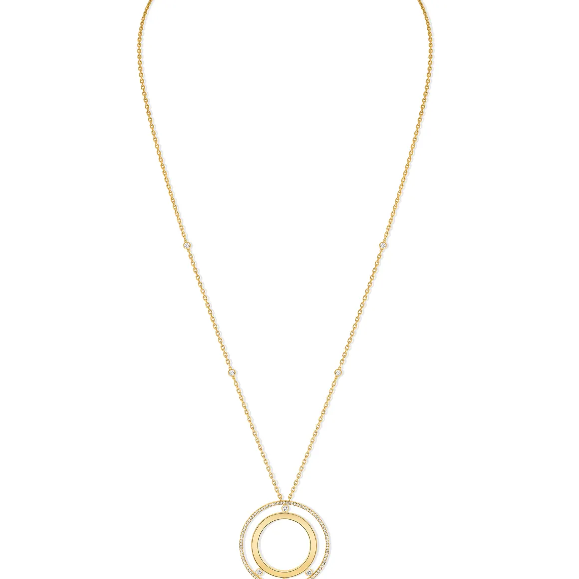 Collier Move Romane Diamant Or Jaune