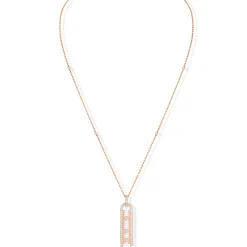 Collier Move 10th Diamant Or Rose