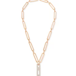Collier Move 10th Diamant Or Rose
