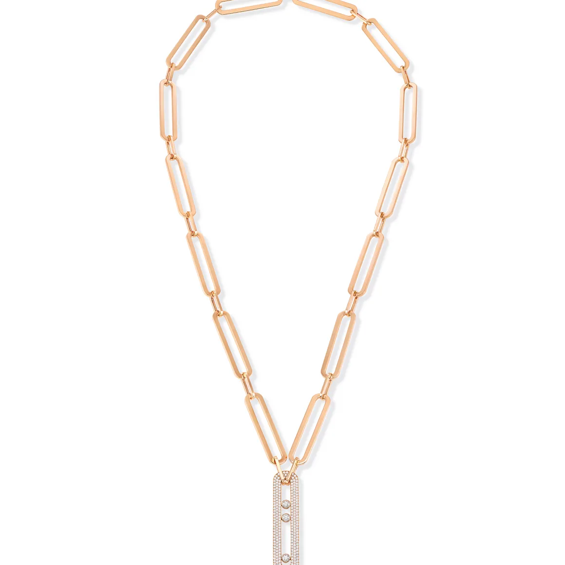 Collier Move 10th Diamant Or Rose