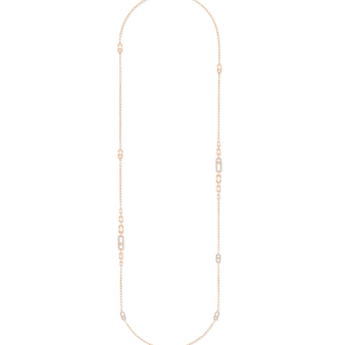 Collier Move Uno Diamant Or Rose