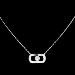 Collier Or Blanc Diamant So Move