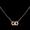 Collier Or rose Diamant So Move