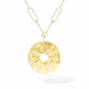 Collier Pi 23mm or jaune