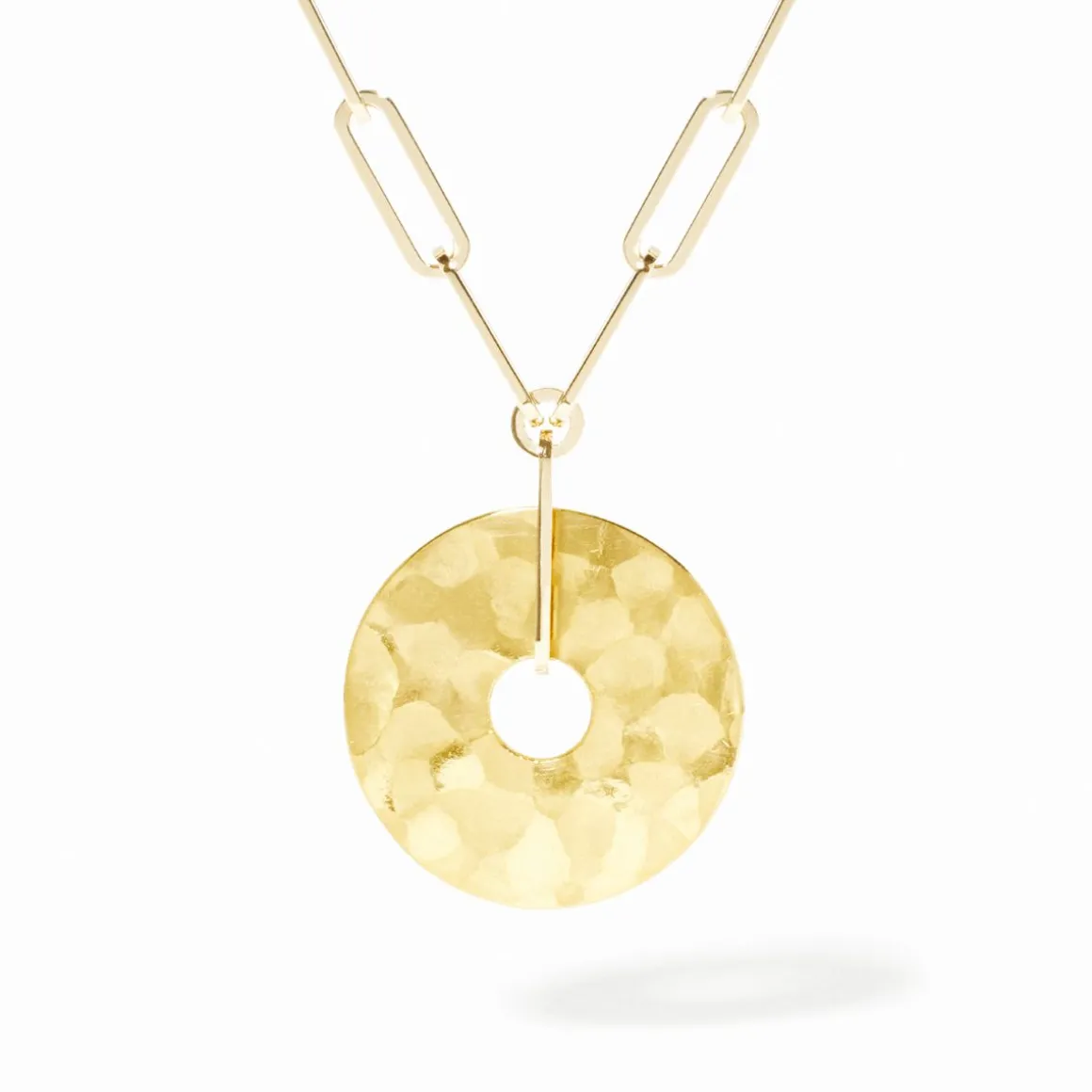 Collier Pi 23mm or jaune