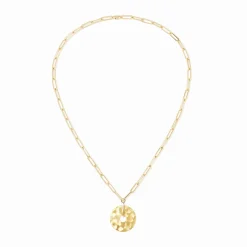 Collier Pi 23mm or jaune