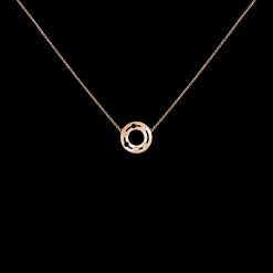 Collier Pulse dinh van or rose et diamants