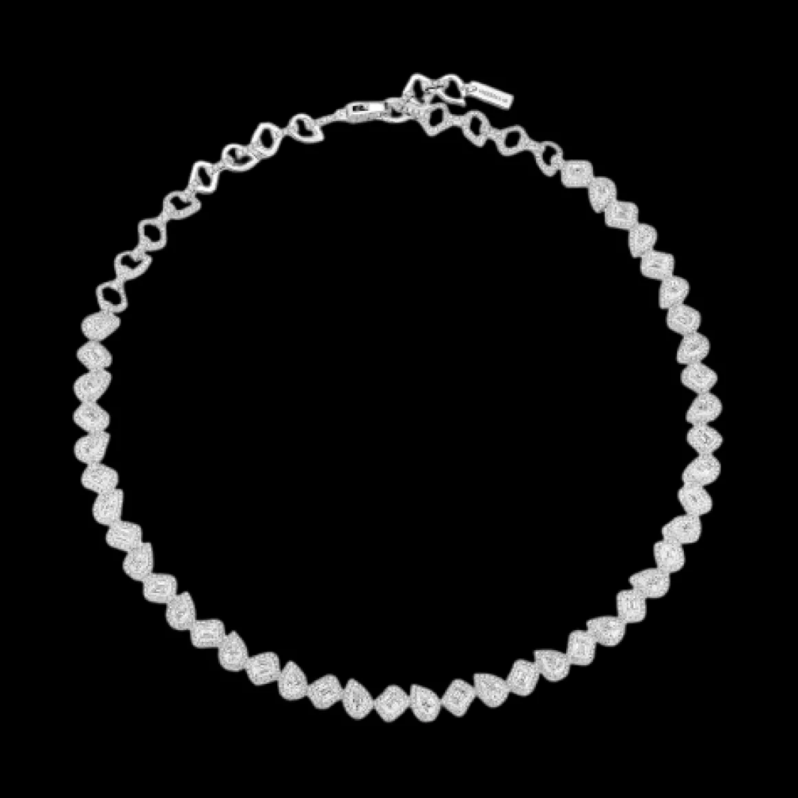Collier Rivière My Twin Or Blanc