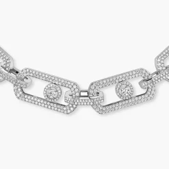 Collier So Move 3 rangs Pavé
