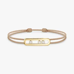 Cordon Messika CARE(S) Beige Diamant Or Jaune
