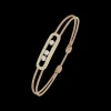 Cordon Messika CARE(S) Beige Pavé Diamant Or Jaune