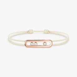 Cordon Messika CARE(S) Crème Diamant Or Rose