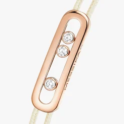 Cordon Messika CARE(S) Crème Diamant Or Rose