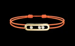 Cordon Messika CARE(S) orange en or jaune