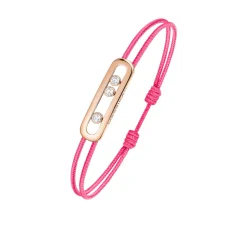 Cordon Messika CARE(S) Rose en or rose