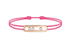 Cordon Messika CARE(S) Rose en or rose
