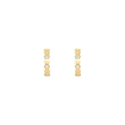 Créoles Bee de Chaumet Or jaune, diamants 085475