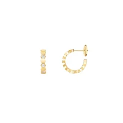 Créoles Bee de Chaumet Or jaune, diamants 085475