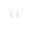 Créoles Bee de Chaumet Or rose, diamants 084809