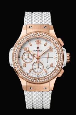 Gold White Diamonds 41MM