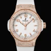 Gold White Pavé 38MM