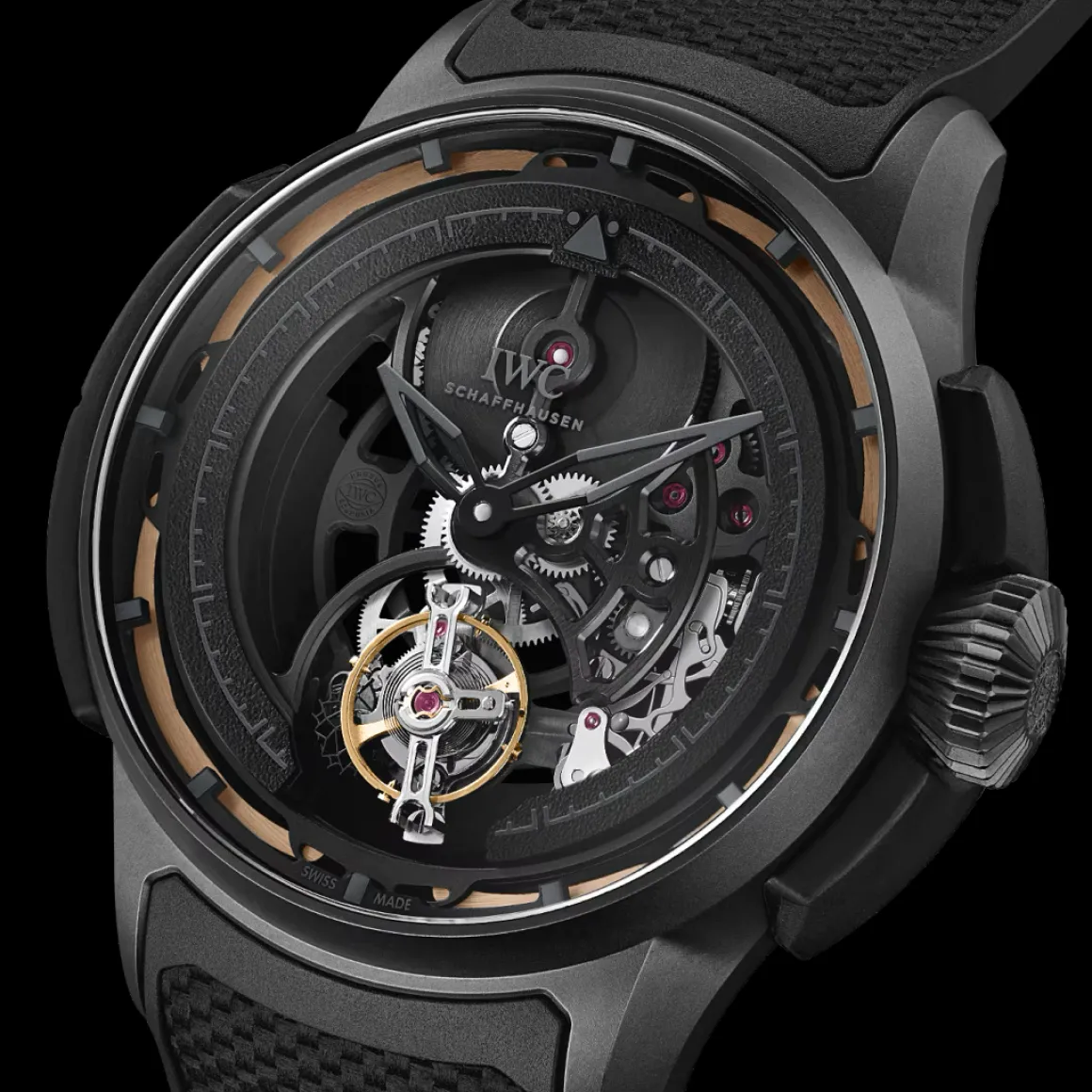 Grande Montre d’Aviateur Absorption des Chocs Tourbillon Skeleton XPL