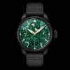 Grande Montre d'Aviateur Calendrier Perpétuel Édition Racing Green