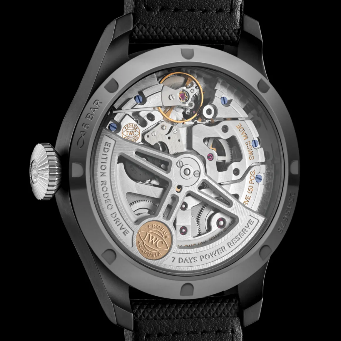 Grande montre d'aviateur calendrier perpétuel Edition « Rodeo drive »